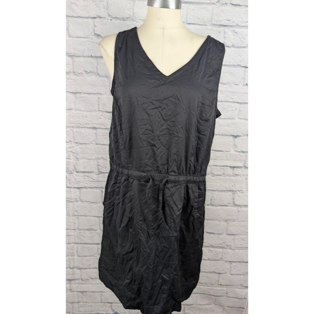 The North Face Women's Aphrodite Dress Black Women's Size L Sleeveless Pockets